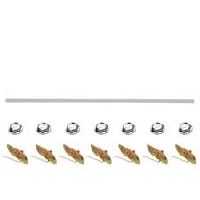 1964 Chevy Bel Air SS/Impala Rear Lower Trunk Lid Trim Molding w/Clips B231000