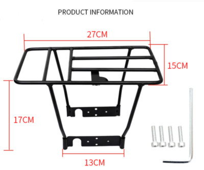 E Scooter Gepäckträge Hinten Rack Kompatibel mit Xiaomi M365/Pro2 MAX G30 Profi