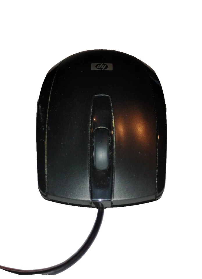 HP USB Wired Optical Mouse – 3-Button – Black – Plug & Play – Tested – PC/Laptop - Image 2 of 3