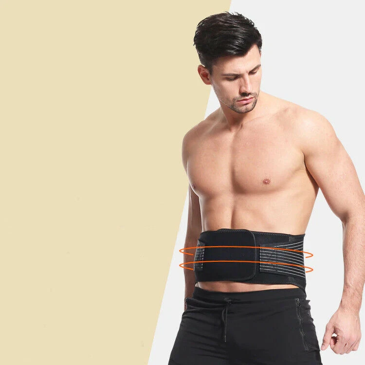 Rückenbandage LumbusFix Rückenstütze Rückengurt Motorrad Nierengurt Hexenschuss - Bild 2 von 4