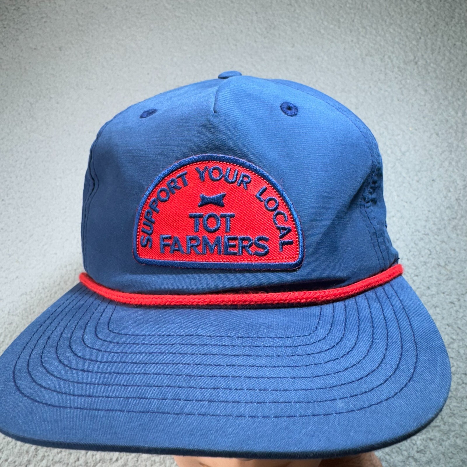 Sonic Hat Cap Snap Back  Blue Support Your Local … - image 3