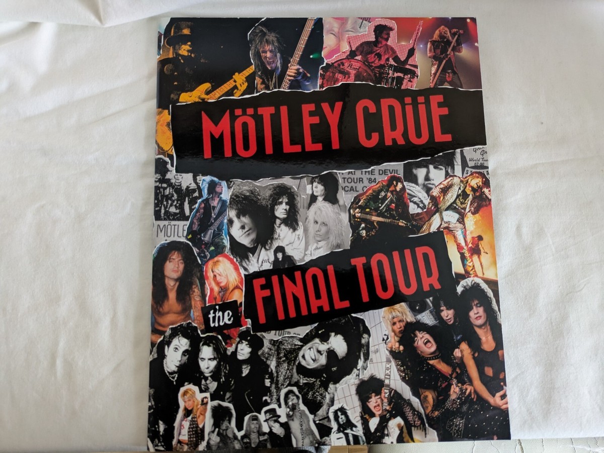 Motley Crue Final Tour Concert Program | eBay