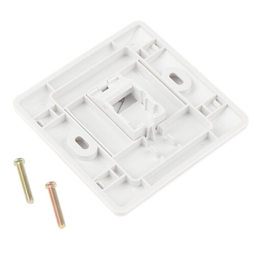86 Type Single Port RJ45 Wall Flat Face Plate Ethernet Network Socket Pan*-* - Picture 4 of 7
