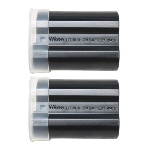 2 piezas para batería Nikon EN-EL15 D600 D800 D810 D850 D7000 D7100 D7200 - Imagen 2 de 5
