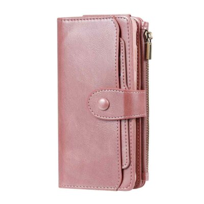 For Samsung S20 S10 S9 S8 Note 9 10 Magnetic Leather Wallet Case Removable Cover