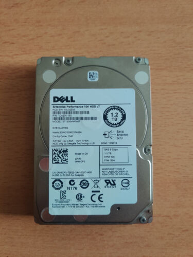 Disque Dur SAS 2,5' - Dell v7 - 1,2 To - 10000 RPM - 6 Gbps - Afbeelding 1 van 2