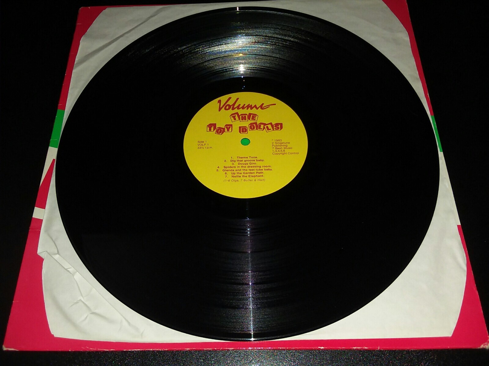 TOY DOLLS Dig That Groove Baby LP 1983 Volume Records VOLP 1 VG+/VG+ UK