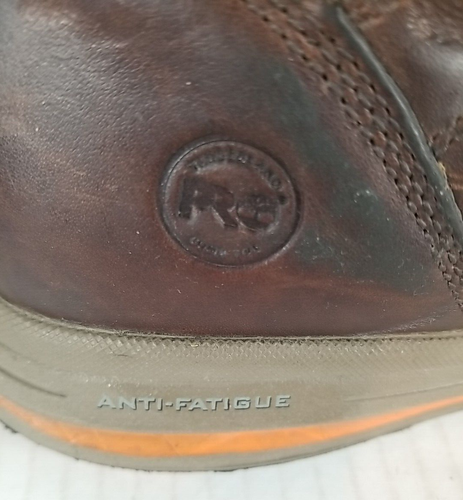 Timberland PRO Mens Work Boots Sz 14 M Resistor 6" EH Comp Toe Waterproof Brown - Picture 6 of 13