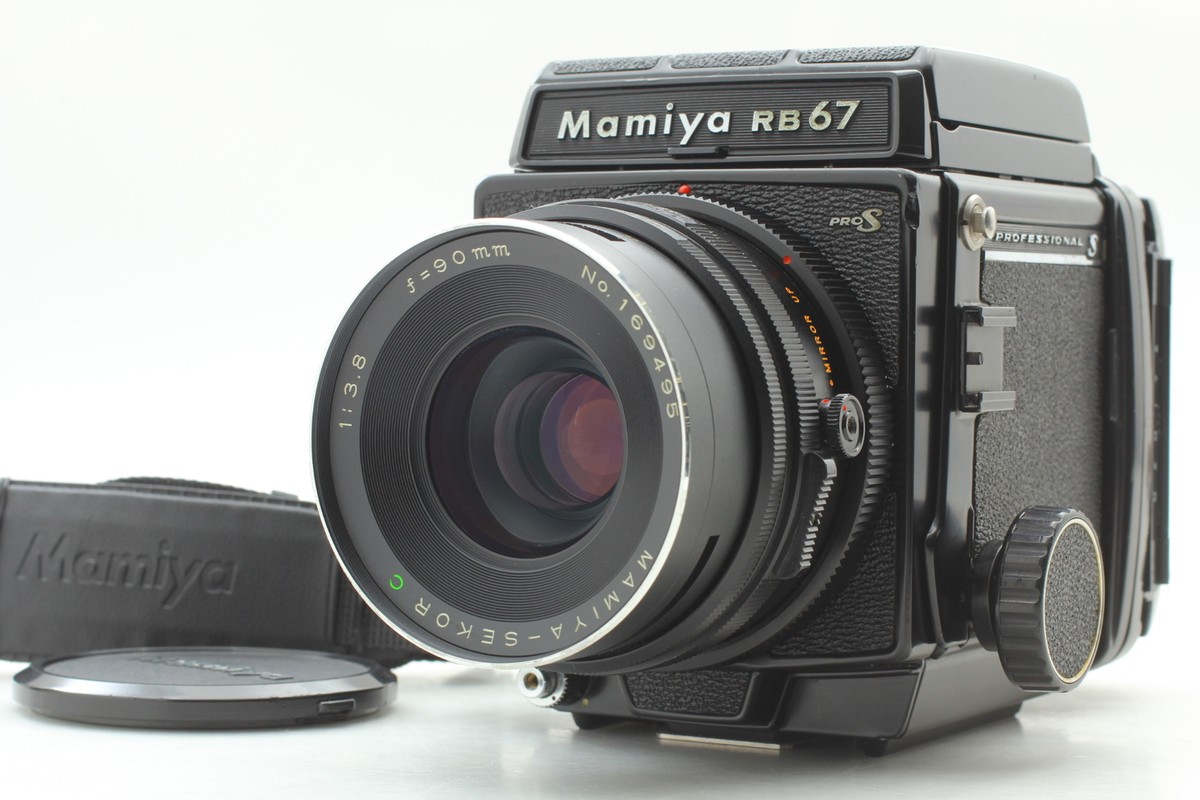 Near Mint* Mamiya RB67 Pro S Film Camera w/ C 90mm F3.8 120 Near Mint* Mamiya RB67 Pro S Film Camera w/ C 90mm F3.8 120