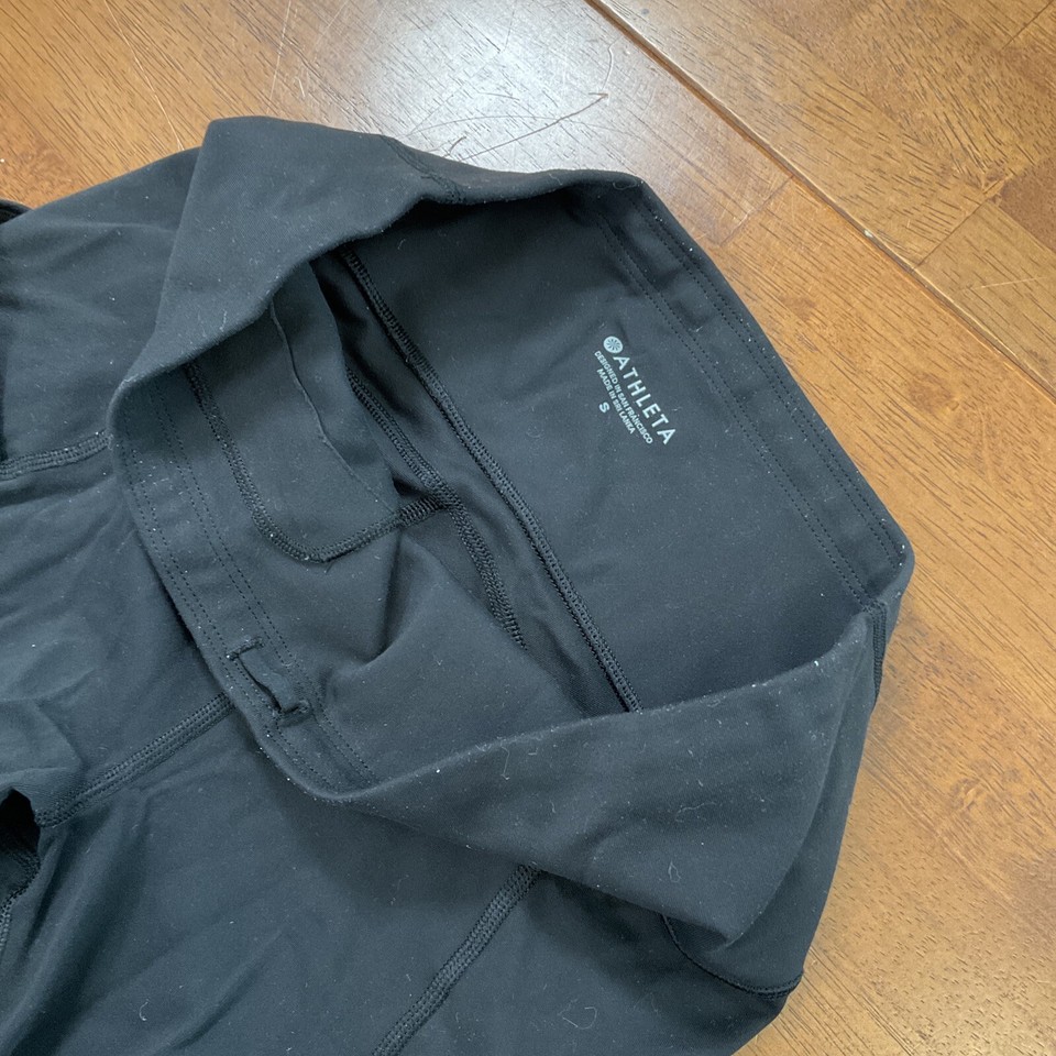 ATHLETA Salutation Stash Women's Capri Tight Black Size Small S