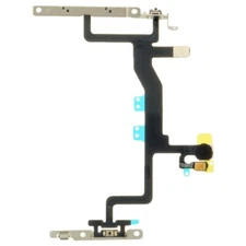 Flex Cable Power Volume Buttons Mute Flash Metal Bracket for Apple iPhone 6S