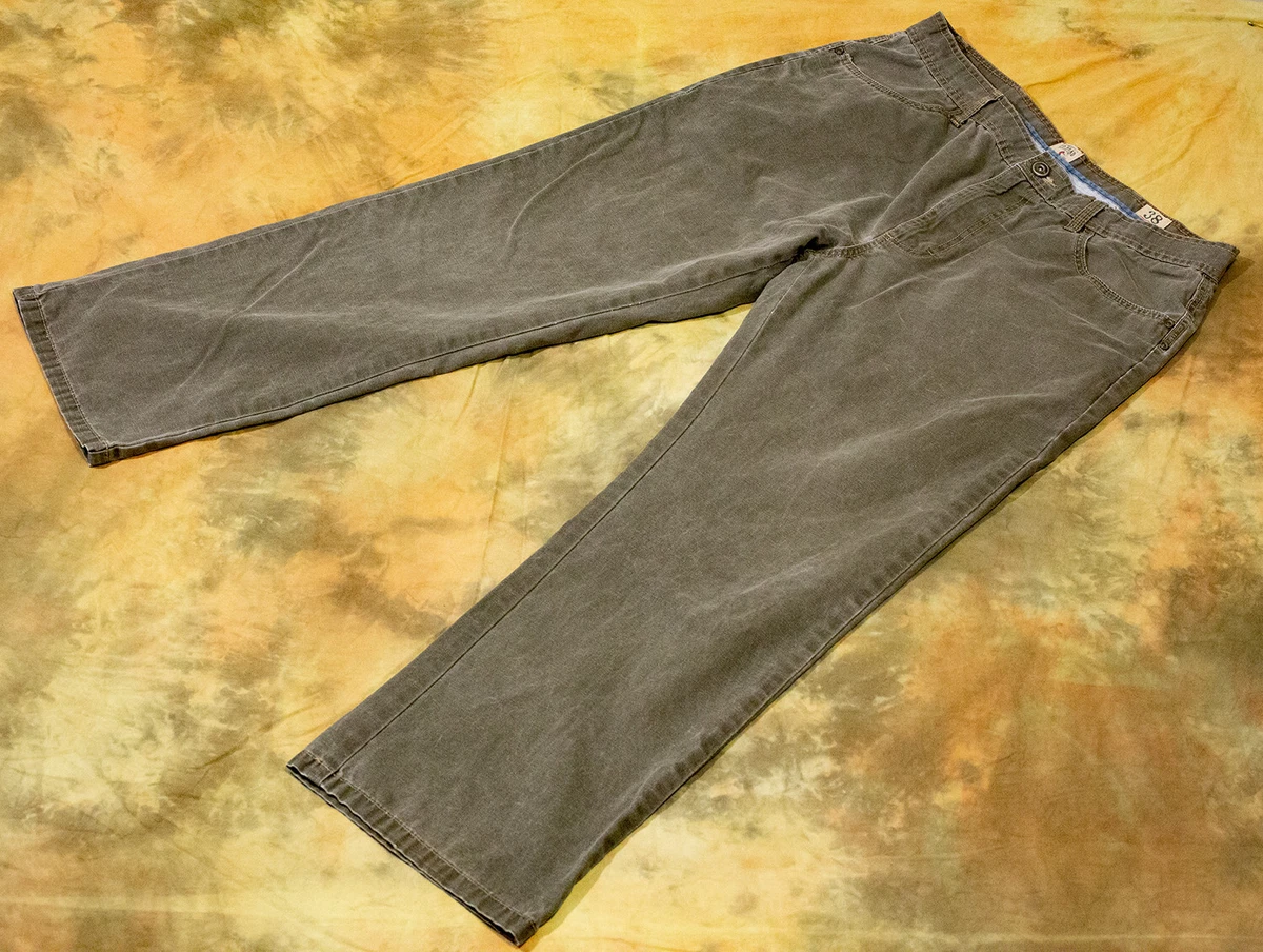 Redhead Men s Olive Canvas Jeans Medium Wash size 38X30 Red Head Brand Co