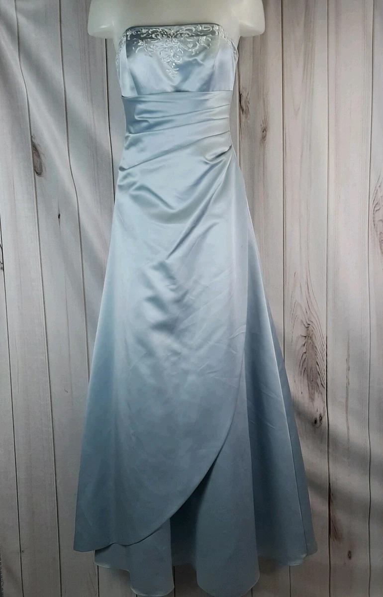 Lt. Blue Bridal Satin