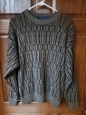 Vintage Towncraft Men's Sweater 100 Acrylic Sz Medium Grandpa Sweater
