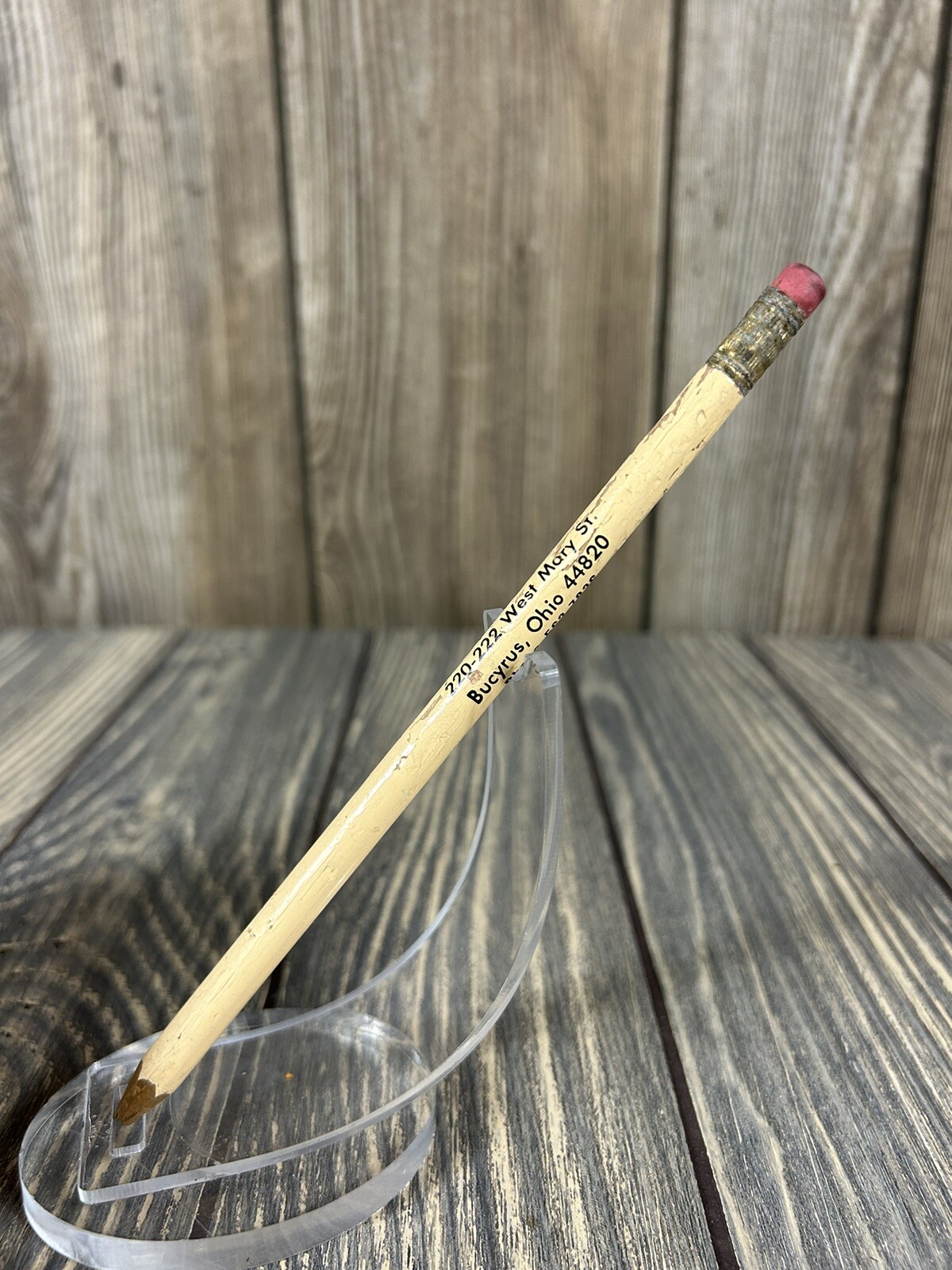 Vintage Powers Building And Supply Bucyrus Ohio Sharpened Pencil eBay