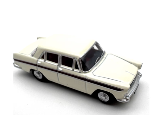 1:76 bianco Austin Cambridge berlina modello classico pressofuso auto da collezione - Foto 5 di 7