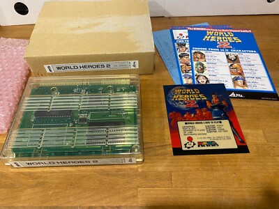 Neo Geo MVS World heroes 2 jet matching numbers - Auktioner online - Nätauktioner