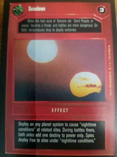 Star Wars CCG BB Premiere Limited SINGLES BASICS * Choose Your Card * - Picture 165 of 219