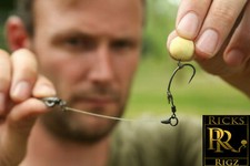 10  Ronnie Rigs - Spinner rig -Korda boom -Teflon hook - Ready tied carp rigs