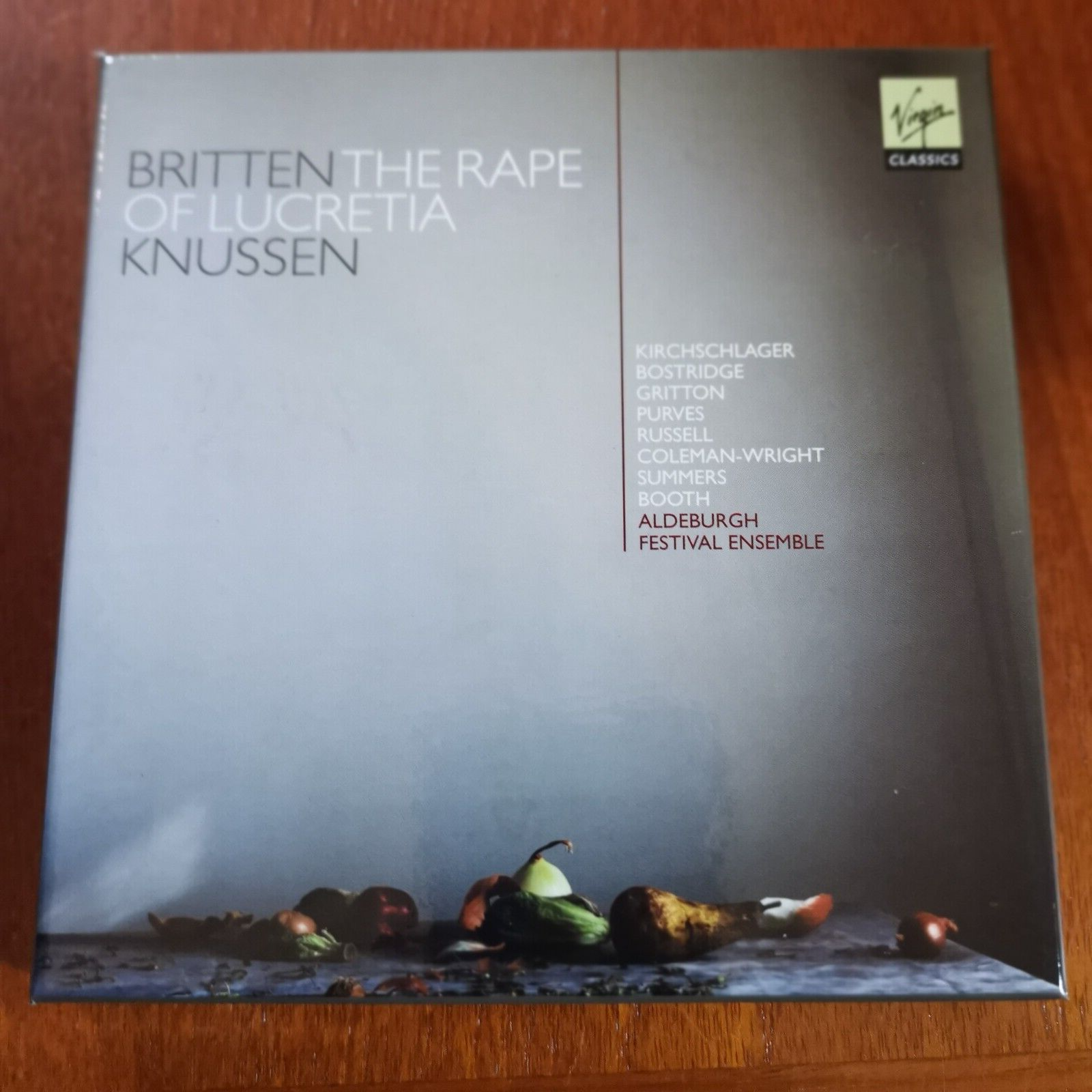 Britten: The Rape of Lucretia by Angelika Kirchschlager / Knussen 2xCD boxset