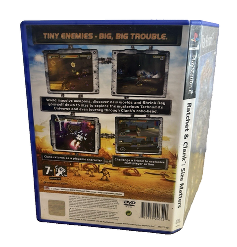 Playstation 2 Ratchet Clank Size Matters With Manual PS2 - Picture 2 of 6