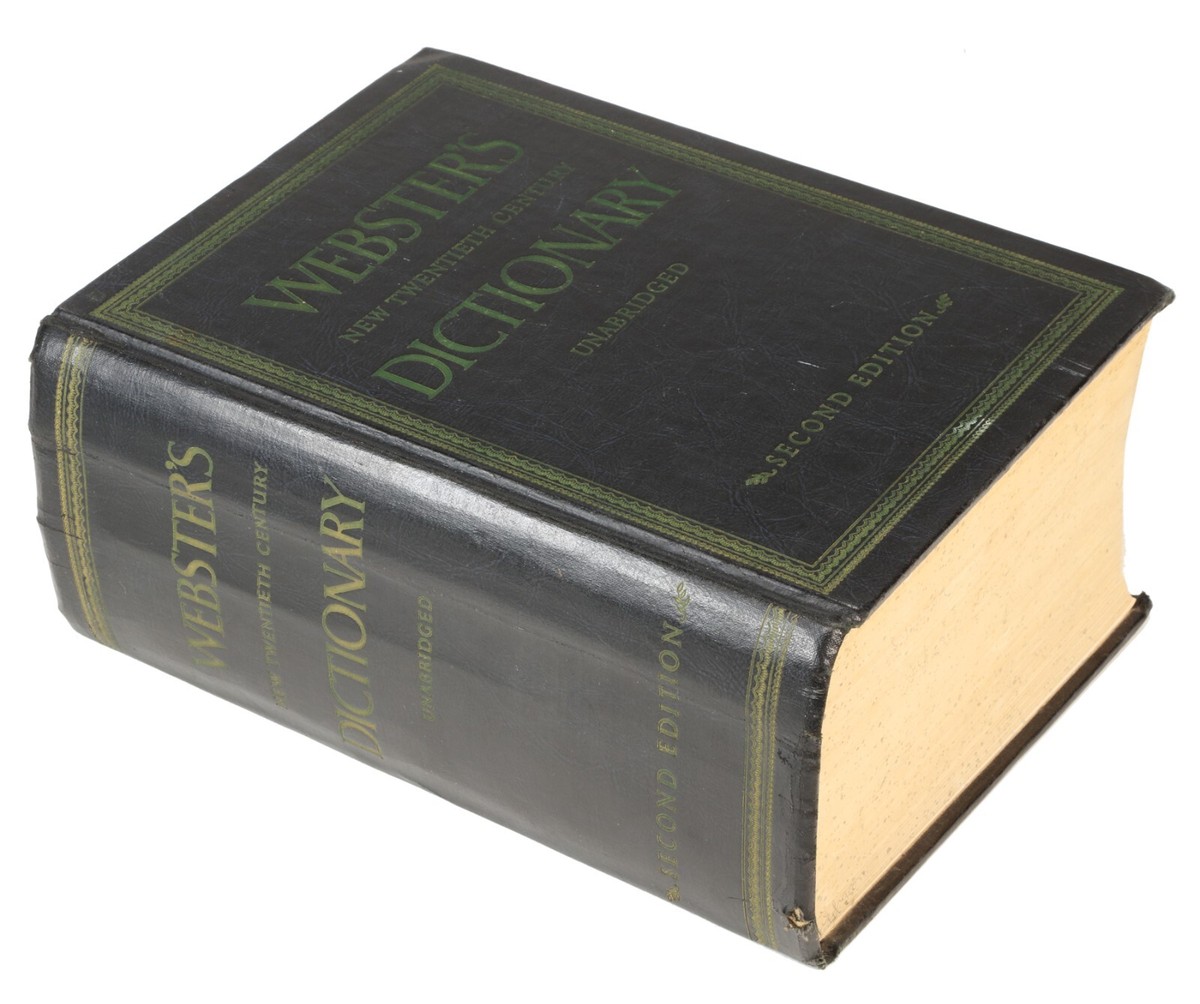 Vintage 1955 Webster's Unabridged English Dictionary | eBay Vintage 1955 Webster's Unabridged English Dictionary | eBay