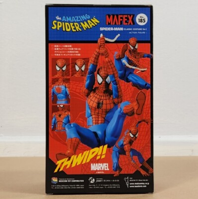 MAFEX No 185 SPIDER-MAN Classic Costume Ver Medicom Toy Action