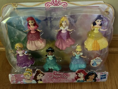 Disney Princess Little Kingdom Rainbow Royal Clips Pack Belle Aurora  Ariel 630509814008|