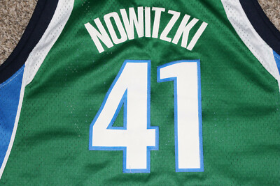 Vintage DIRK NOWITZKI #41 Dallas Mavericks Adidas NBA Jersey 3XL +