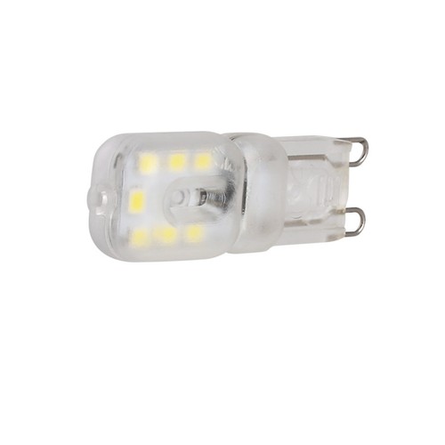 G9 3W Bombillas LED Maíz SMD 2835 14 LEDs Silicona Cristal Luz 220V Blanco Lámpara RC - Imagen 10 de 13