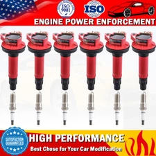 Ignition Coil & Iridium Spark Plug For Ford F150 Explorer Expedition 3.5L UF646