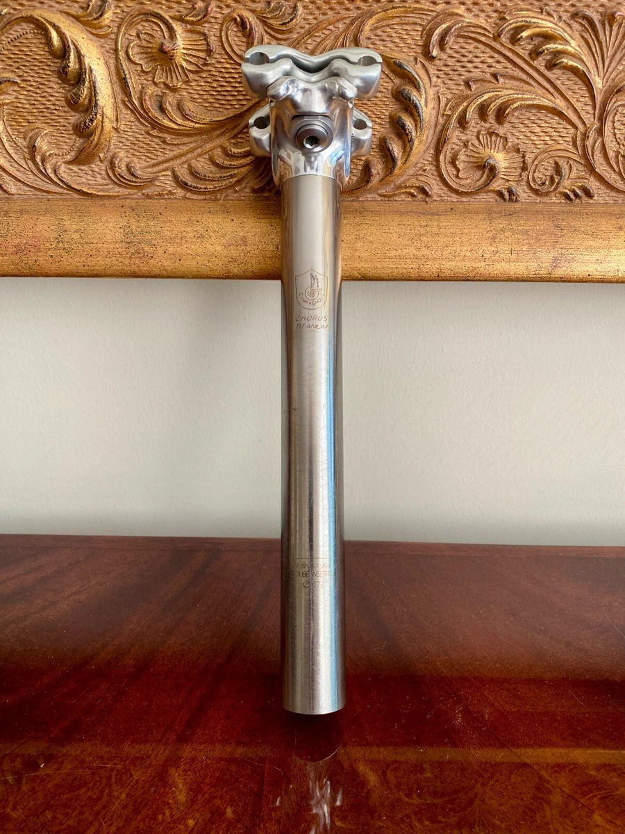 Tige De Selle CAMPAGNOLO CHORUS En Titane - Diamètre 27,2 Mm - Vintage - Occasion