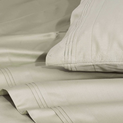 1500 Thread Count Egyptian Cotton Solid Pillowcase Set Standard & King Sizes - Picture 40 of 51