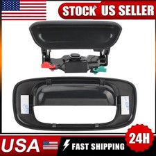 For 99-07 Chevy Silverado Gmc Sierra Tailgate Door Handle Bezel Textured Black