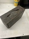 VINTAGE ANTIQUE WW1 ERA US MILITARY M1917 Machine Gun WOOD AMMO BOX