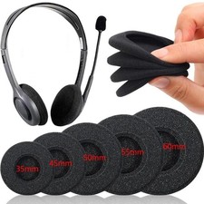 Headphone Replacement Sponge Cushion Covers Headset Foam Ear Pads Protective