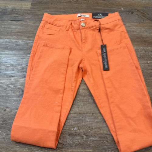Refuge Skin Tight Legging Skinny Jeans Womens Size 8 Peach Denim Stretch - Picture 8 of 19