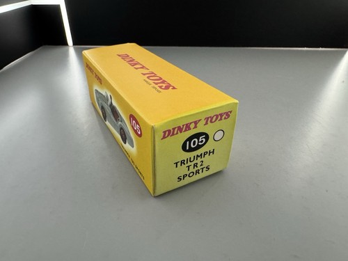 Dinky Toys Atlas 105 Triumph TR2 Sports (XA) - 第 8/11 張圖片