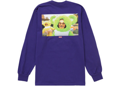 Size L - Supreme Aphex Twin Donkey Rhubarb L/S Tee Purple Tee