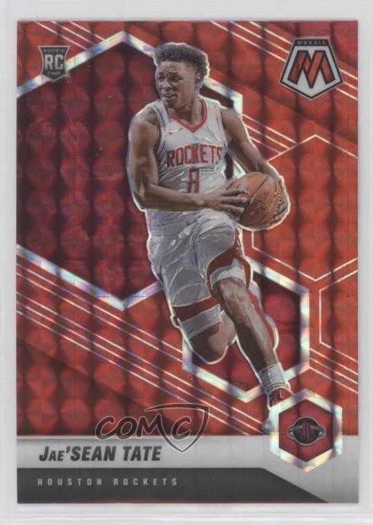 2020-21 Panini Mosaic Rookie Red Mosaic Prizm Jae'Sean Tate #214 Rookie RC 0f72