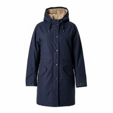 Ex Seasalt Plant Hunter Waterproof Coat in Navy BlueRRP £150