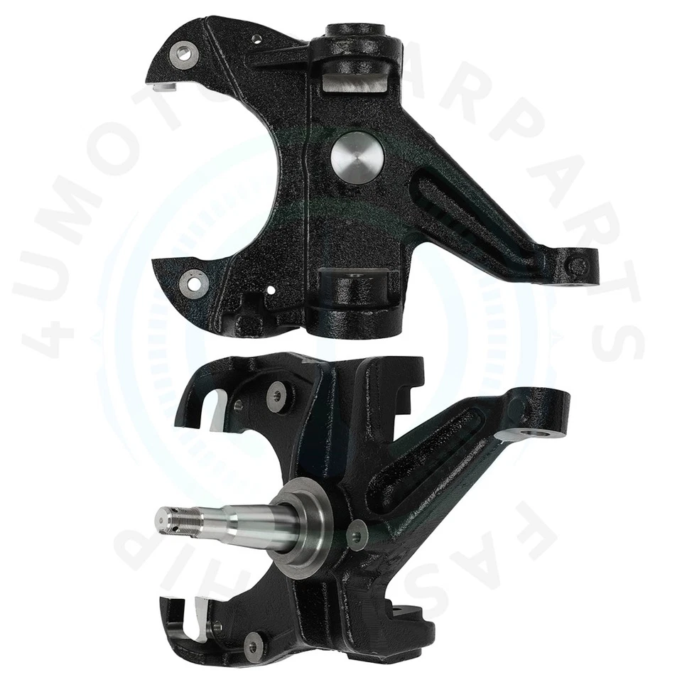 2x Kit de descenso de husillos de caída de 2,5"" para Chevrolet C10 1975-1986 Foto 3 de 4