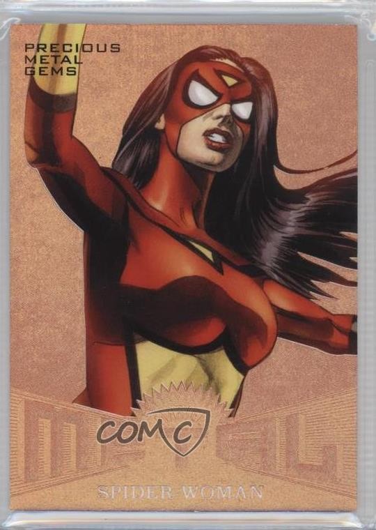 2017 Fleer Ultra Marvel Spider-Man Metal PMG Bronze 35/199 Spider-Woman #MM9 4et