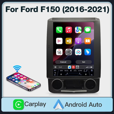 #ad #ad 12.1quot; CarPlay Wireless Navi IPS Display Radio Upgrade for Ford F 150 2016 2021 $350.00