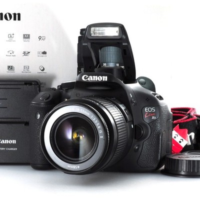 Canon EOS Rebel T3i / 600D + EF-S 18-55mm Lens Japan [Exc+5] SC:1,037
