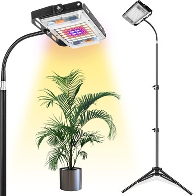 LBW 150W LED Grow Light with Stand Full Spectrum Plant Lamp Fast Free Shippin