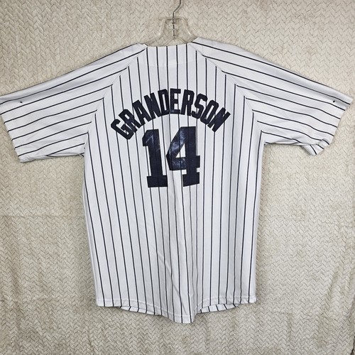 New York Yankees Curtis Granderson MLB Majestic MLB Jersey Size Small - Picture 1 of 11