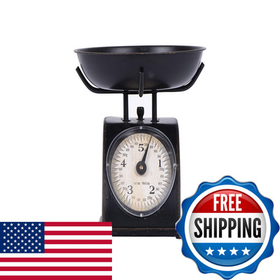 Creative Co-Op Antique Black Metal Scale Df0282