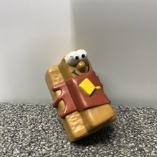 Vtg 1989 Burger King Lickety Splits French Toast Rolling Racer Car Kid Club Toy