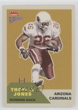 2002 Fleer Platinum Thomas Jones #37 17wc